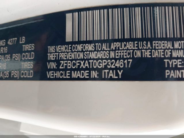 2016 FIAT 500X ZFBCFXAT0GP324617 Photo 8