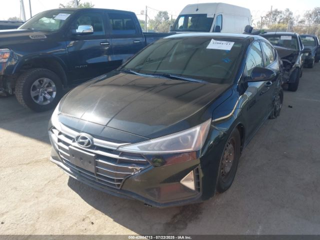 2019 HYUNDAI ELANTRA 5NPD74LF2KH405562 Photo 1