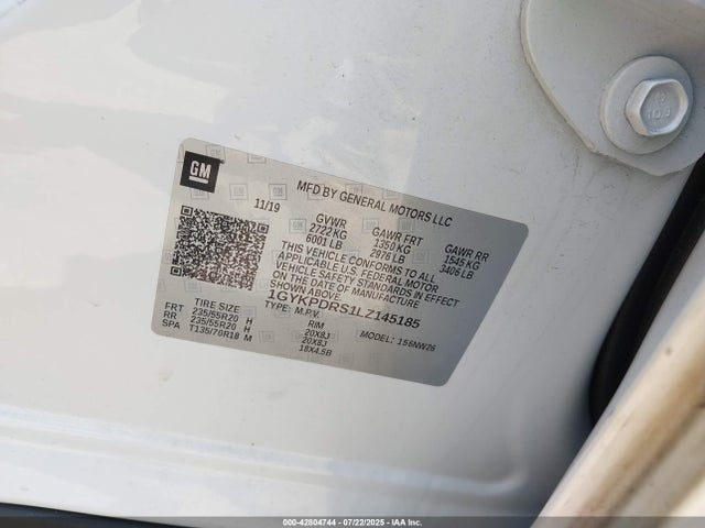 2020 CADILLAC XT6 1GYKPDRS1LZ145185 Photo 8
