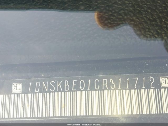 2012 CHEVROLET TAHOE 1GNSKBE01CR311712 Photo 8