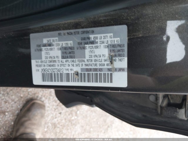 Mazda py 2016 JM3KE4CY2G0724812 Image 9
