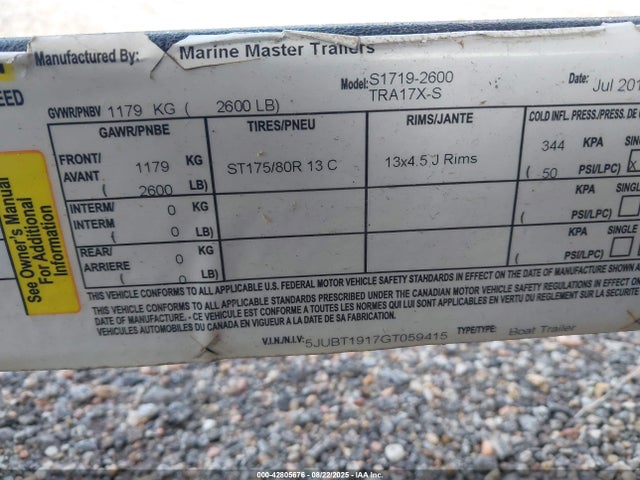 Triton 17ltx 2016 TRT99062H516 Image 12