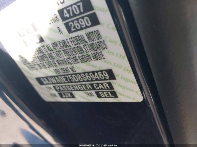 2013 JAGUAR XF SAJWA0E75D8S69469 Photo 8