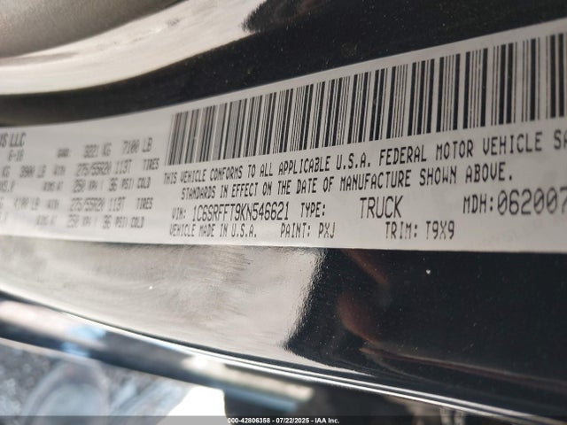 1C6SRFFT9KN546621 RAM 1500