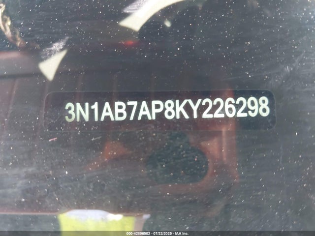 3N1AB7AP8KY226298 Nissan Sentra