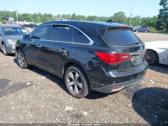 2014 ACURA MDX 5FRYD4H22EB044450 Photo 2
