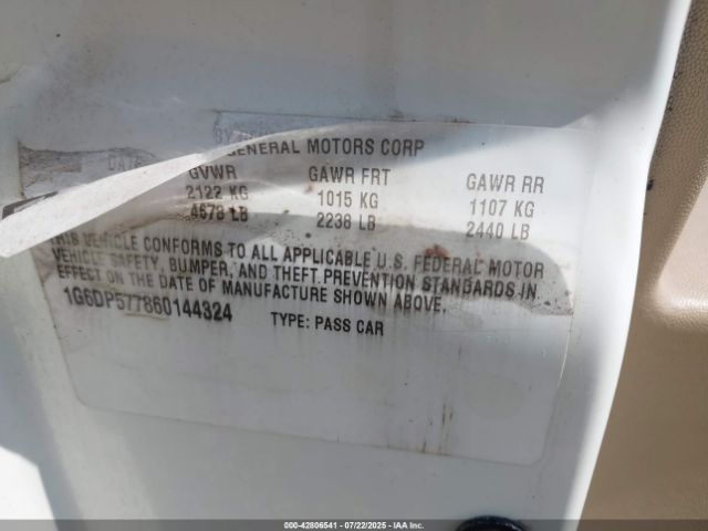 2006 CADILLAC CTS 1G6DP577860144324 Photo 8