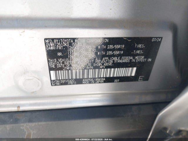 Toyota a25a-fxs 2024 JTMFB3FV2RD218696 Image 9