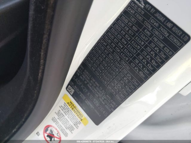 2020 JAGUAR E-PACE SADFK2FX1L1Z82645 Photo 8