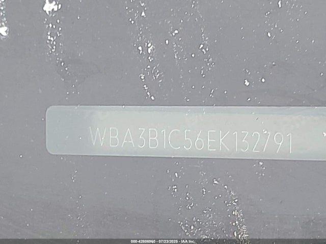 WBA3B1C56EK132791 BMW 320i