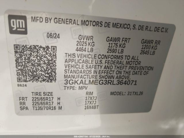 2024 GMC TERRAIN 3GKALMEG3RL364071 Photo 8