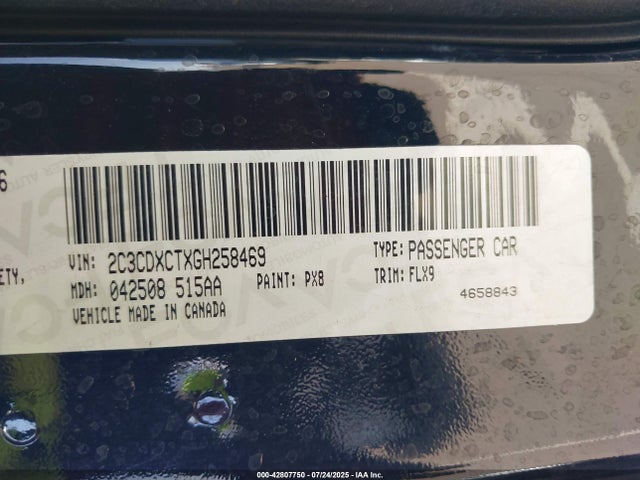 Dodge Charger 2016 2C3CDXCTXGH258469 Image 9