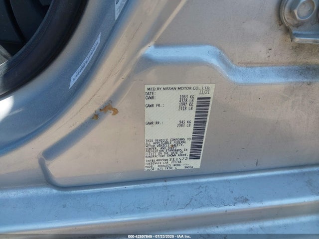 1N4BL4BV9NN311572 Nissan 2022