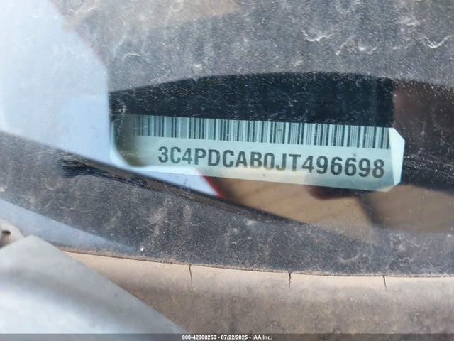 3C4PDCAB0JT496698 Dodge Journey
