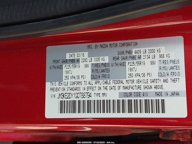 JM3KE2DY1G0788794 Mazda py