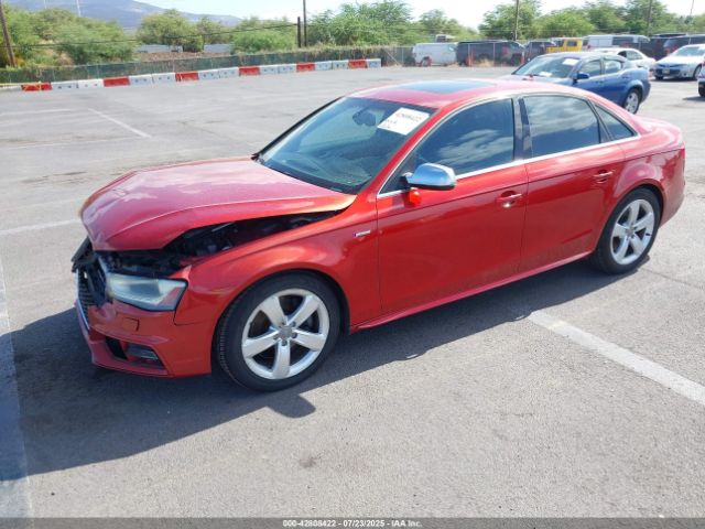2014 AUDI S4 WAUBGAFL4EA076993 Photo 1