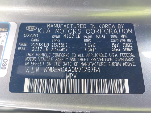 KIA nu mpi 2021 KNDERCAA0M7126764 Image 9