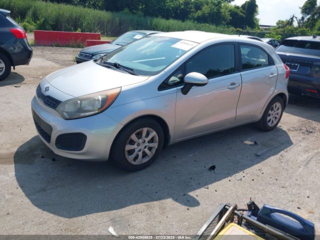 2013 KIA RIO KNADM5A36D6108621 Photo 1