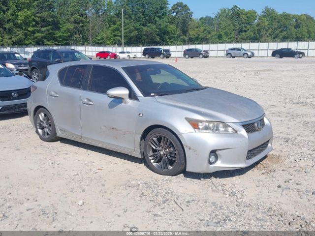 2012 LEXUS CT 200H JTHKD5BH9C2058306
