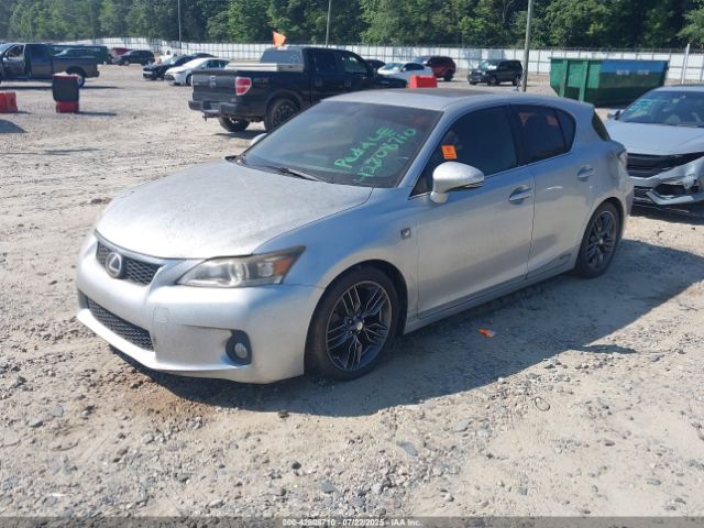 2012 LEXUS CT 200H JTHKD5BH9C2058306 Photo 1