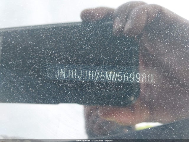 JN1BJ1BV6MW569980 Nissan ROGUE SPORT