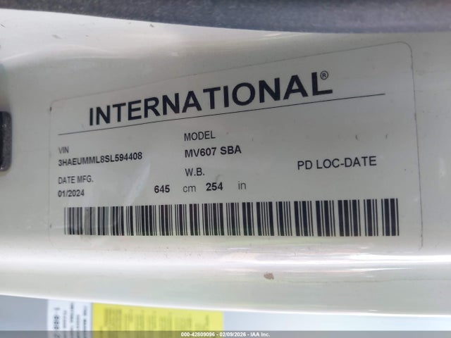 International B 6.7 2025 3HAEUMML8SL594408 Image 8