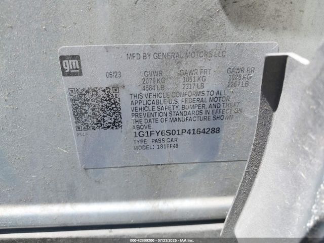2023 CHEVROLET BOLT EUV 1G1FY6S01P4164288 Photo 8