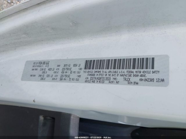 2015 RAM PROMASTER 1500 3C6TRVAG8FE513533 Photo 8