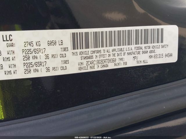 2013 CHRYSLER TOWN & COUNTRY 2C4RC1BG9DR720360 Photo 8