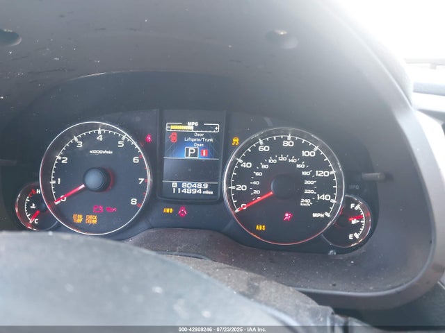4S4BRBKC9E3244930 Subaru 2.5na u5