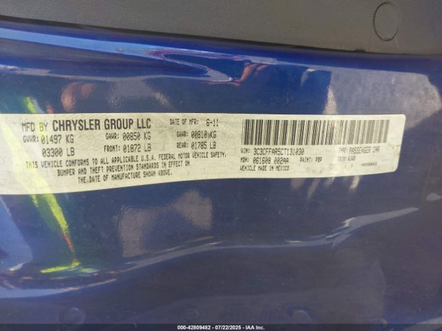 2012 FIAT 500 3C3CFFAR5CT131030 Photo 8