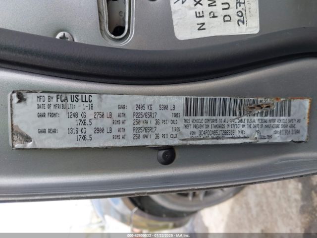 2018 DODGE JOURNEY 3C4PDCAB5JT288316 Photo 8