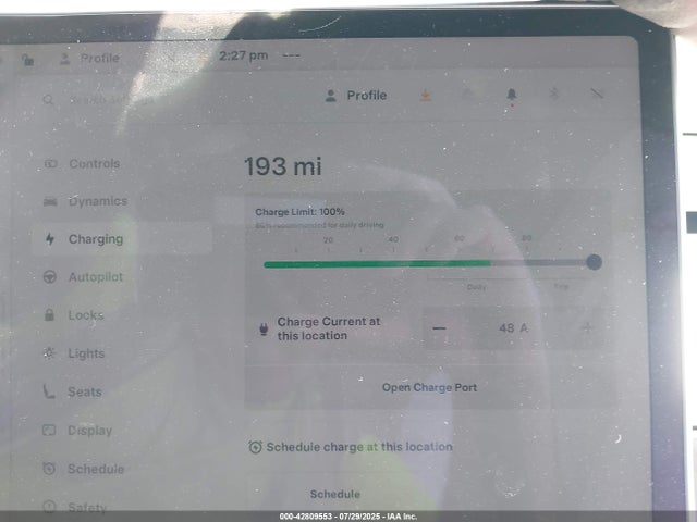 7SAYGDEE5SF297459 Tesla Model Y
