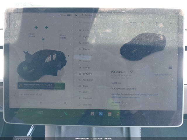 2025 TESLA MODEL Y 7SAYGDEE5SF297459 Photo 6