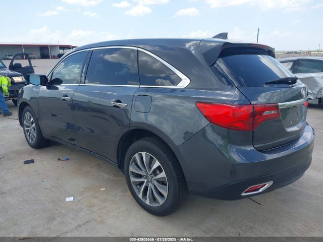 2016 ACURA MDX 5FRYD3H47GB017050 Photo 2