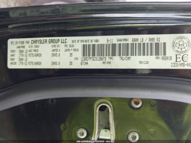2012 RAM 1500 1C6RD7MT6CS128073 Photo 8
