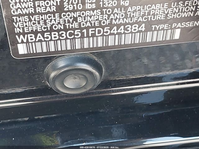 2015 BMW 535I WBA5B3C51FD544384 Photo 8