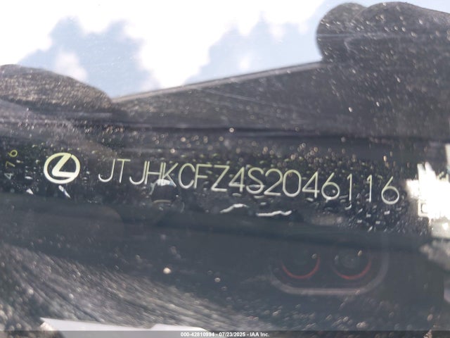 JTJHKCFZ4S2046116 Lexus a25a-fxs