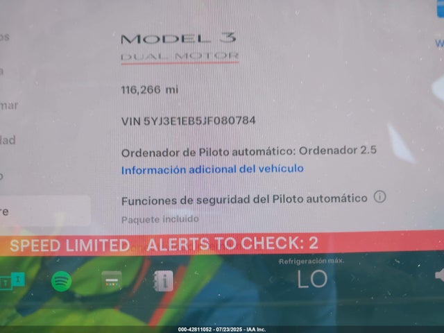2018 TESLA MODEL 3 5YJ3E1EB5JF080784 Photo 6