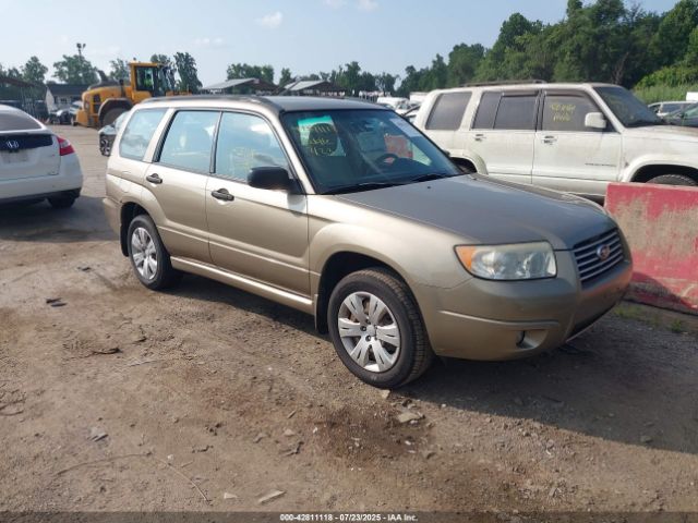2008 SUBARU FORESTER JF1SG63638H719558