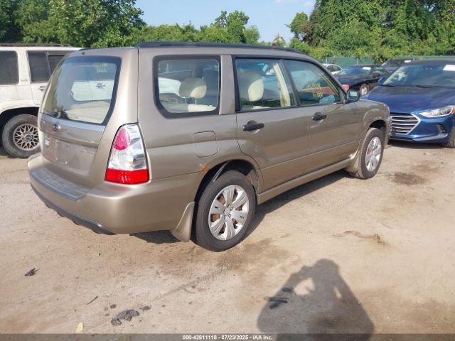 2008 SUBARU FORESTER JF1SG63638H719558 Photo 3