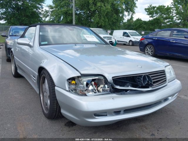 2002 MERCEDES-BENZ SL 500 WDBFA68F12F202217