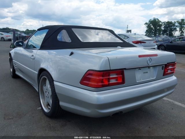 2002 MERCEDES-BENZ SL 500 WDBFA68F12F202217 Photo 2