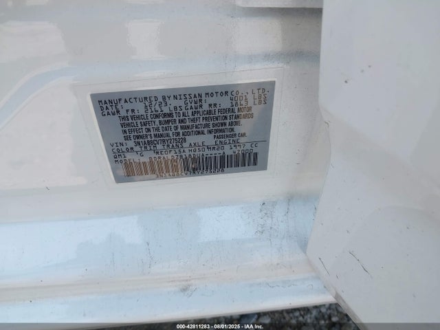 3N1AB8CV7RY275228 Nissan 2024