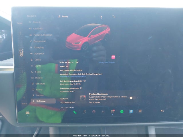 2023 TESLA MODEL X 7SAXCAE53PF423119 Photo 6