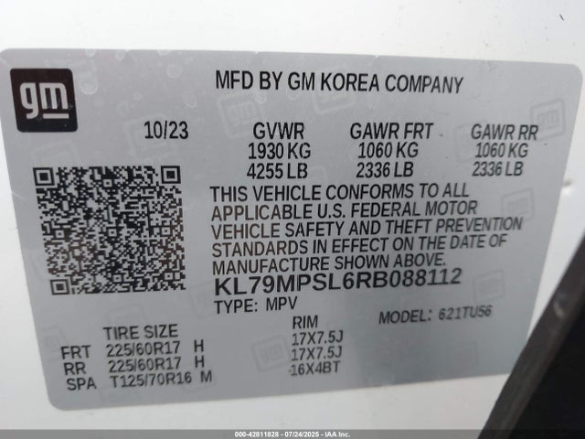 Chevrolet l3t 2024 KL79MPSL6RB088112 Image 9