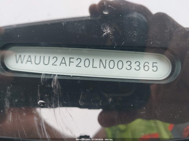 2020 AUDI A7 SPORTBACK WAUU2AF20LN003365 Photo 8