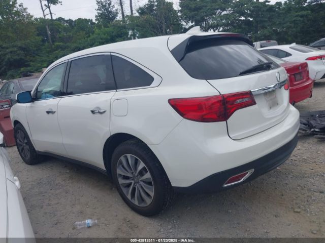 2016 ACURA MDX 5FRYD3H41GB021241 Photo 2