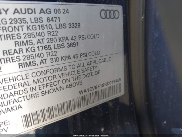 2024 AUDI Q8 WA1EVBF19RD019455 Photo 8