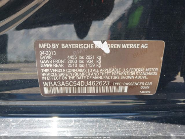 2013 BMW 328I WBA3A5C54DJ462623 Photo 8